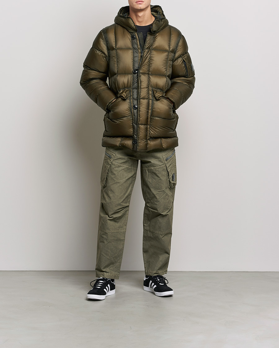 Homme | Manteaux Et Vestes | C.P. Company | DD Shell Long Down Jacket Dark Green