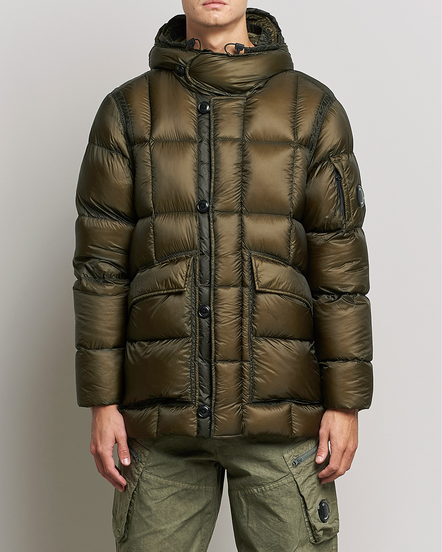 Homme | Manteaux Et Vestes | C.P. Company | DD Shell Long Down Jacket Dark Green