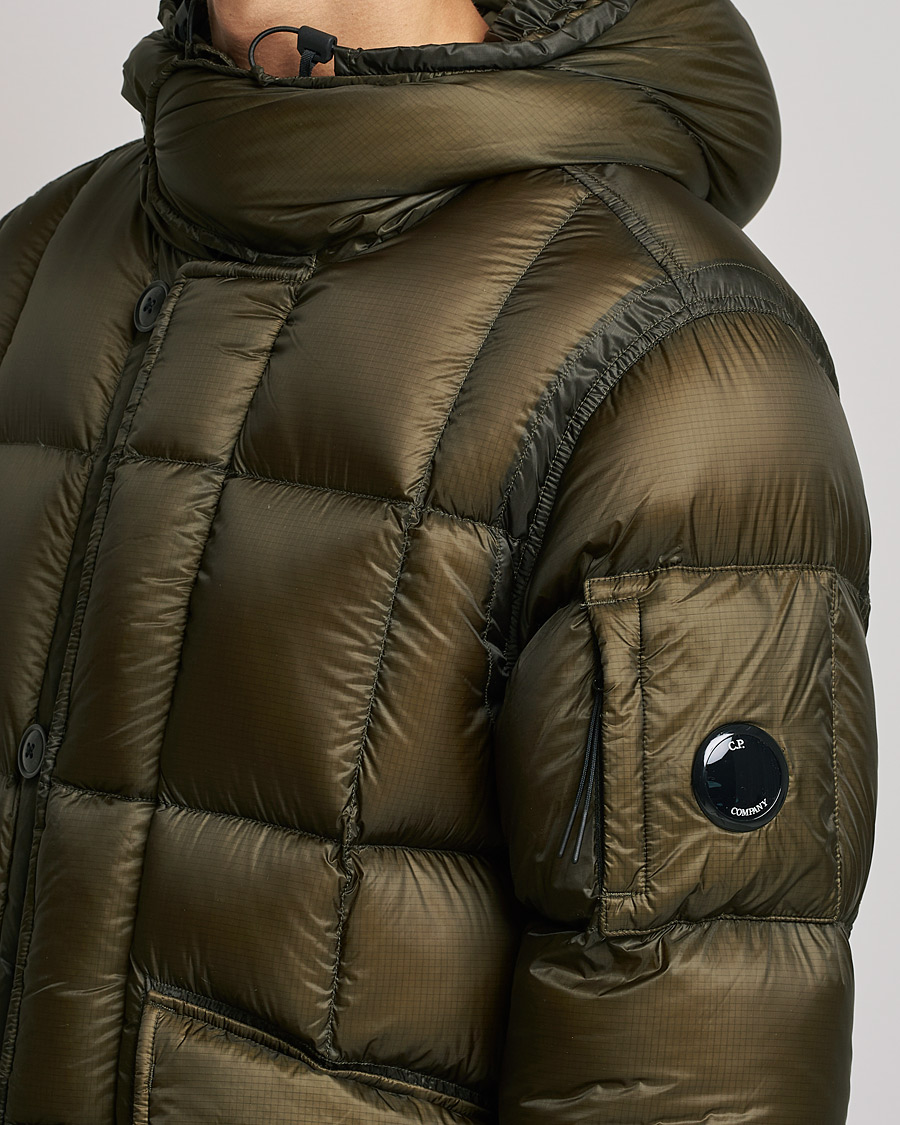 Homme | Manteaux Et Vestes | C.P. Company | DD Shell Long Down Jacket Dark Green