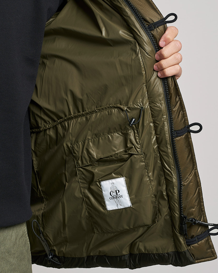 Homme | Manteaux Et Vestes | C.P. Company | DD Shell Long Down Jacket Dark Green