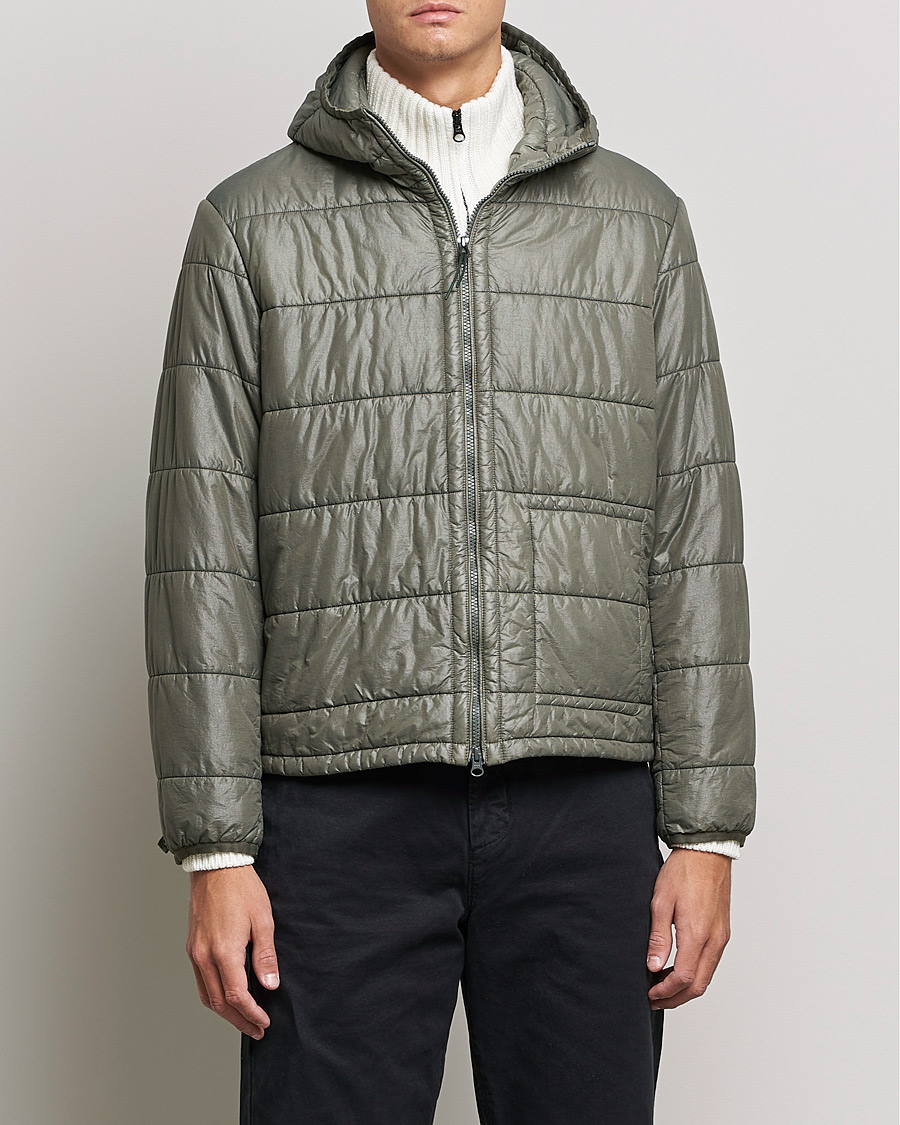 Homme | Manteaux Et Vestes | C.P. Company | 50 Fili Garment Dyed Cotton/Nylon 2 in 1 Parka Green