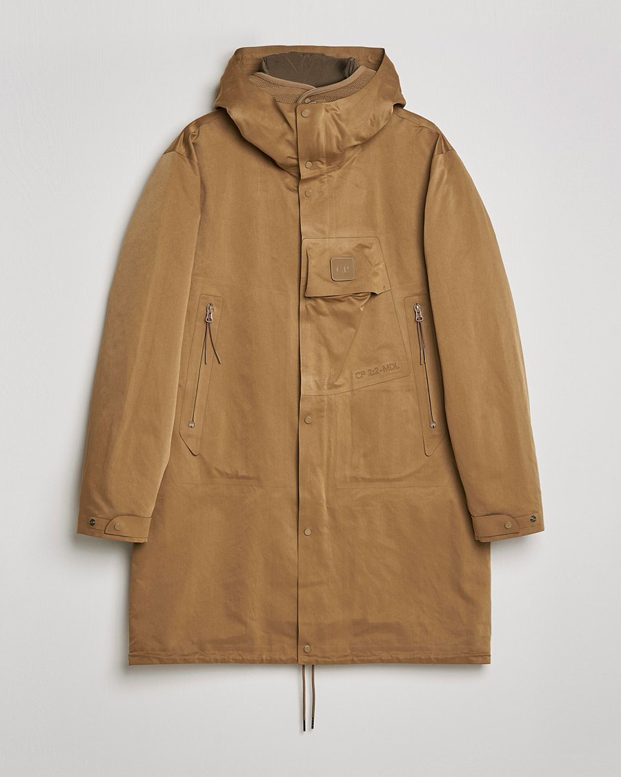 Homme | Manteaux Et Vestes | C.P. Company | Metropolis A.A.C. Two in One Down Parka Khaki Brown