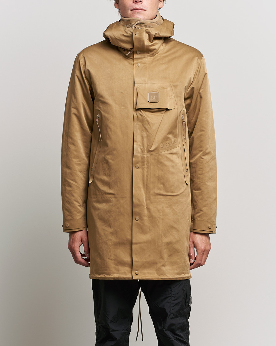 Homme | Manteaux Et Vestes | C.P. Company | Metropolis A.A.C. Two in One Down Parka Khaki Brown