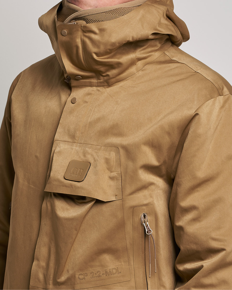 Homme | Manteaux Et Vestes | C.P. Company | Metropolis A.A.C. Two in One Down Parka Khaki Brown