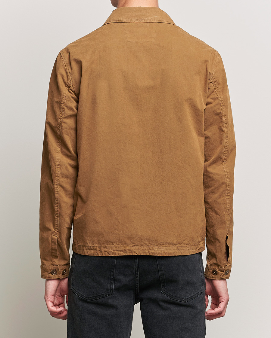 Homme | Chemises | C.P. Company | Metropolis Micro Reps Diamond Peach Overshirt Khaki