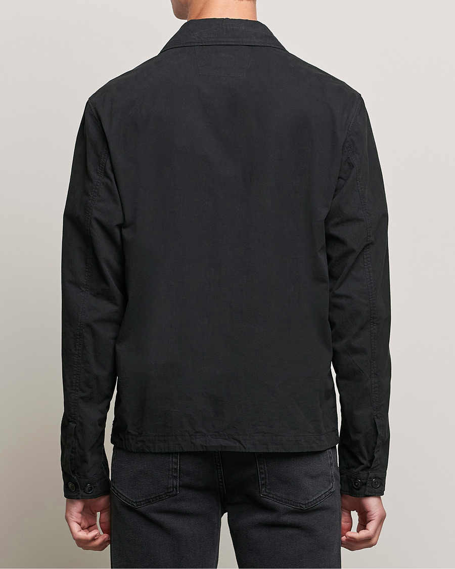 Homme | Chemises | C.P. Company | Metropolis Micro Reps Diamond Peach Overshirt Black