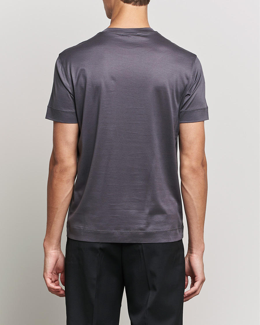 Homme | T-shirts | Emporio Armani | Cotton Tencel Tee Grey