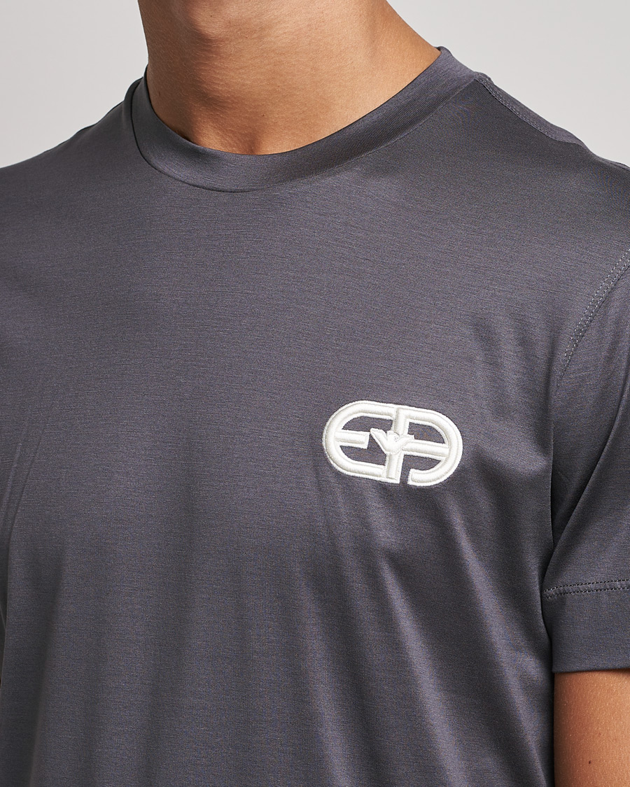 Homme | T-shirts | Emporio Armani | Cotton Tencel Tee Grey