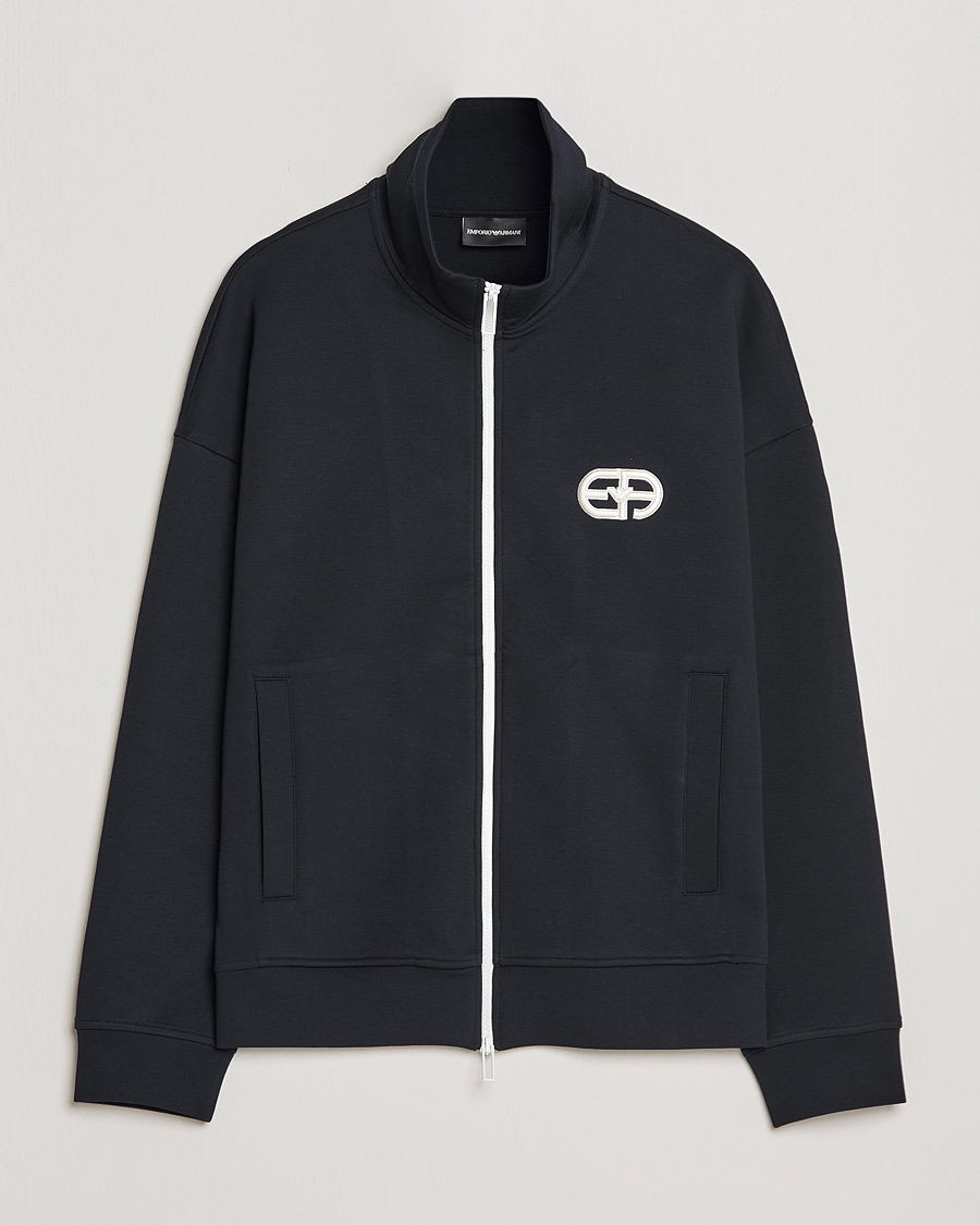 Homme | Pulls Et Tricots | Emporio Armani | Wool Cardigan Dark Navy