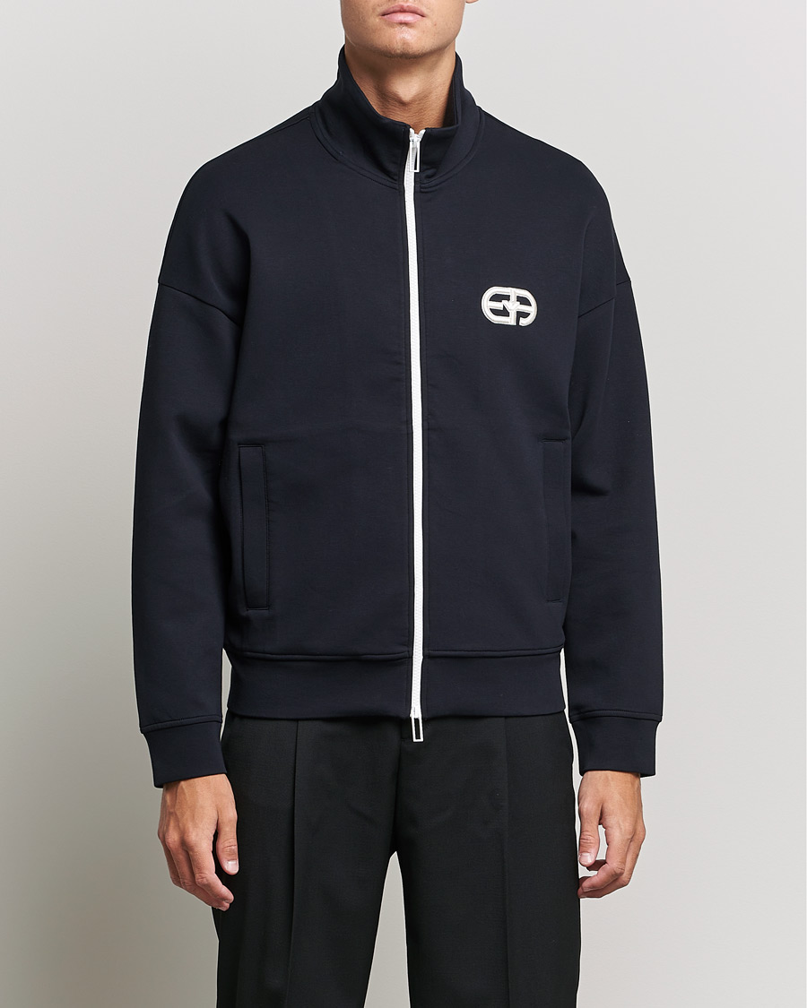 Homme | Pulls Et Tricots | Emporio Armani | Wool Cardigan Dark Navy