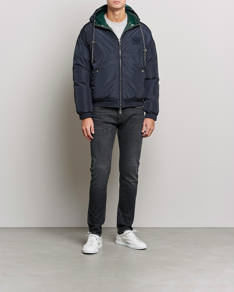 Homme | Manteaux Et Vestes | Emporio Armani | Down Puffer Jacket Green/Black