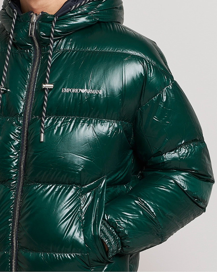 Homme | Manteaux Et Vestes | Emporio Armani | Down Puffer Jacket Green/Black