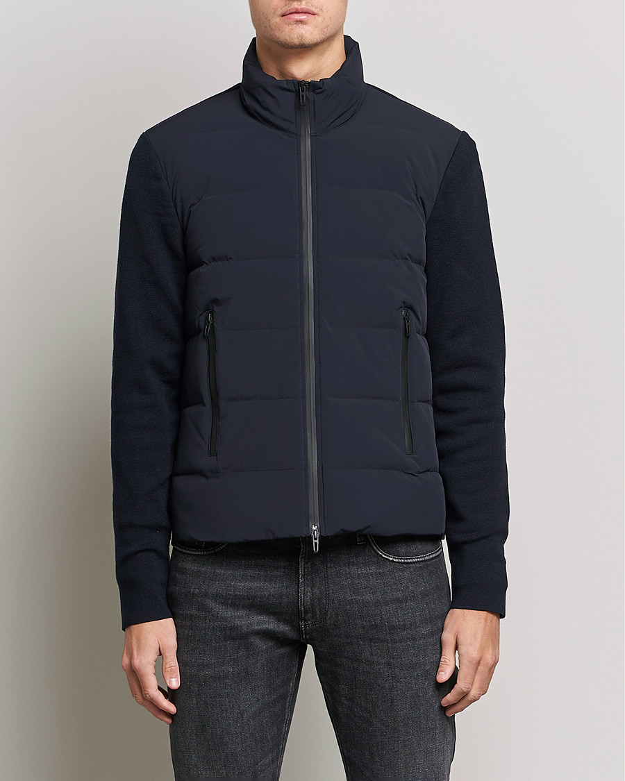 Homme | Manteaux Et Vestes | Emporio Armani | Hybrid Jacket Navy