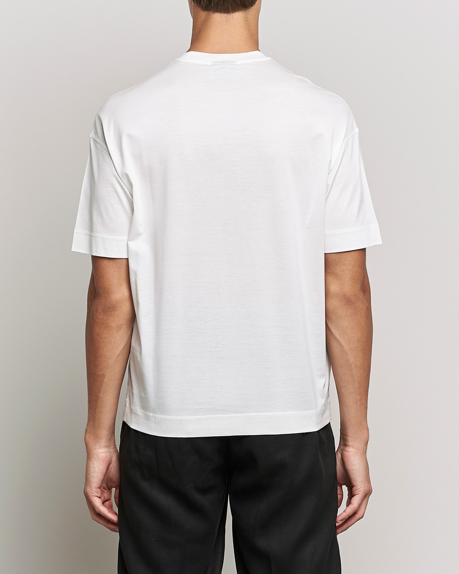 Homme | T-shirts | Emporio Armani | Logo Cotton Tee White