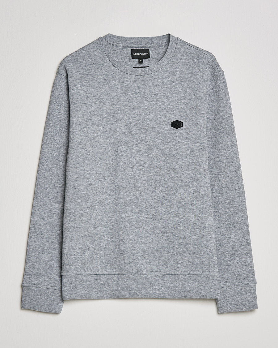 Homme | Pulls Et Tricots | Emporio Armani | Cotton Sweatshirt Grey