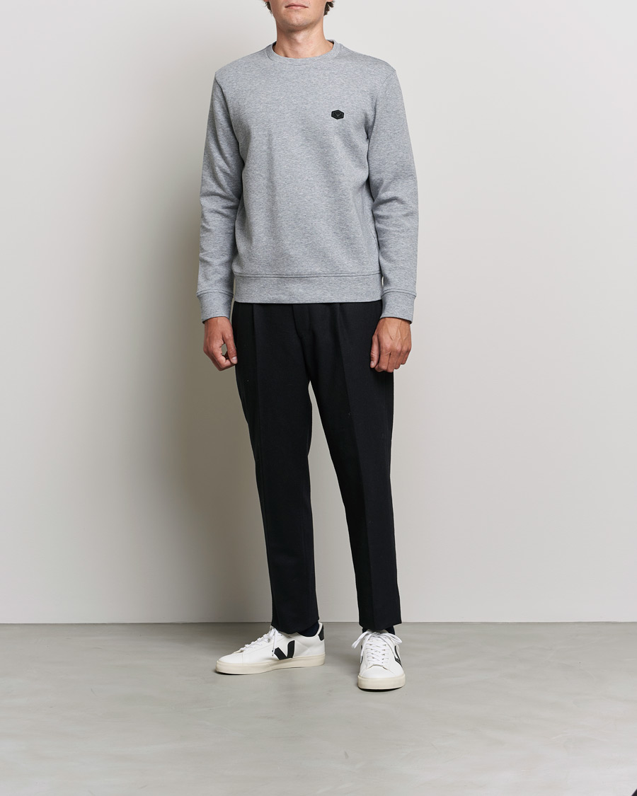 Homme | Pulls Et Tricots | Emporio Armani | Cotton Sweatshirt Grey