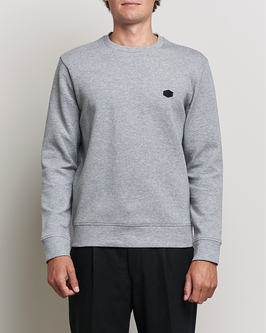 Homme | Pulls Et Tricots | Emporio Armani | Cotton Sweatshirt Grey