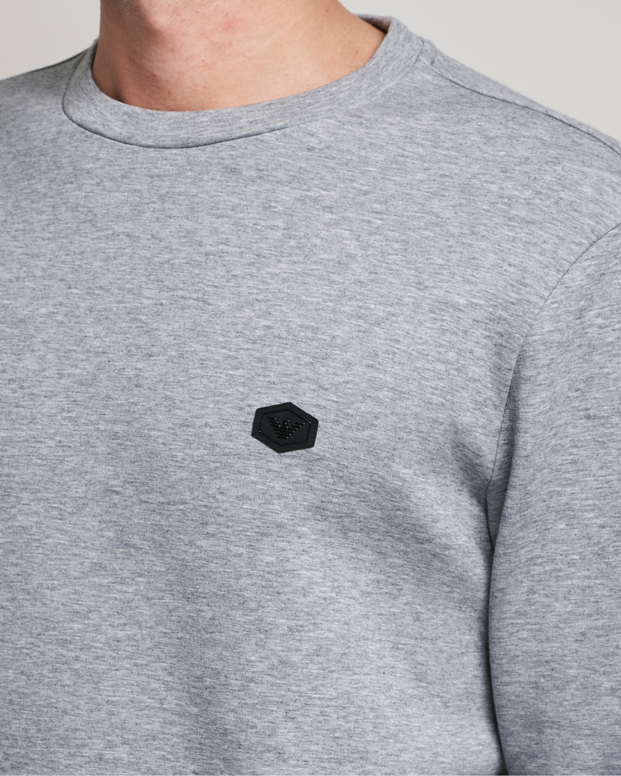 Homme | Pulls Et Tricots | Emporio Armani | Cotton Sweatshirt Grey