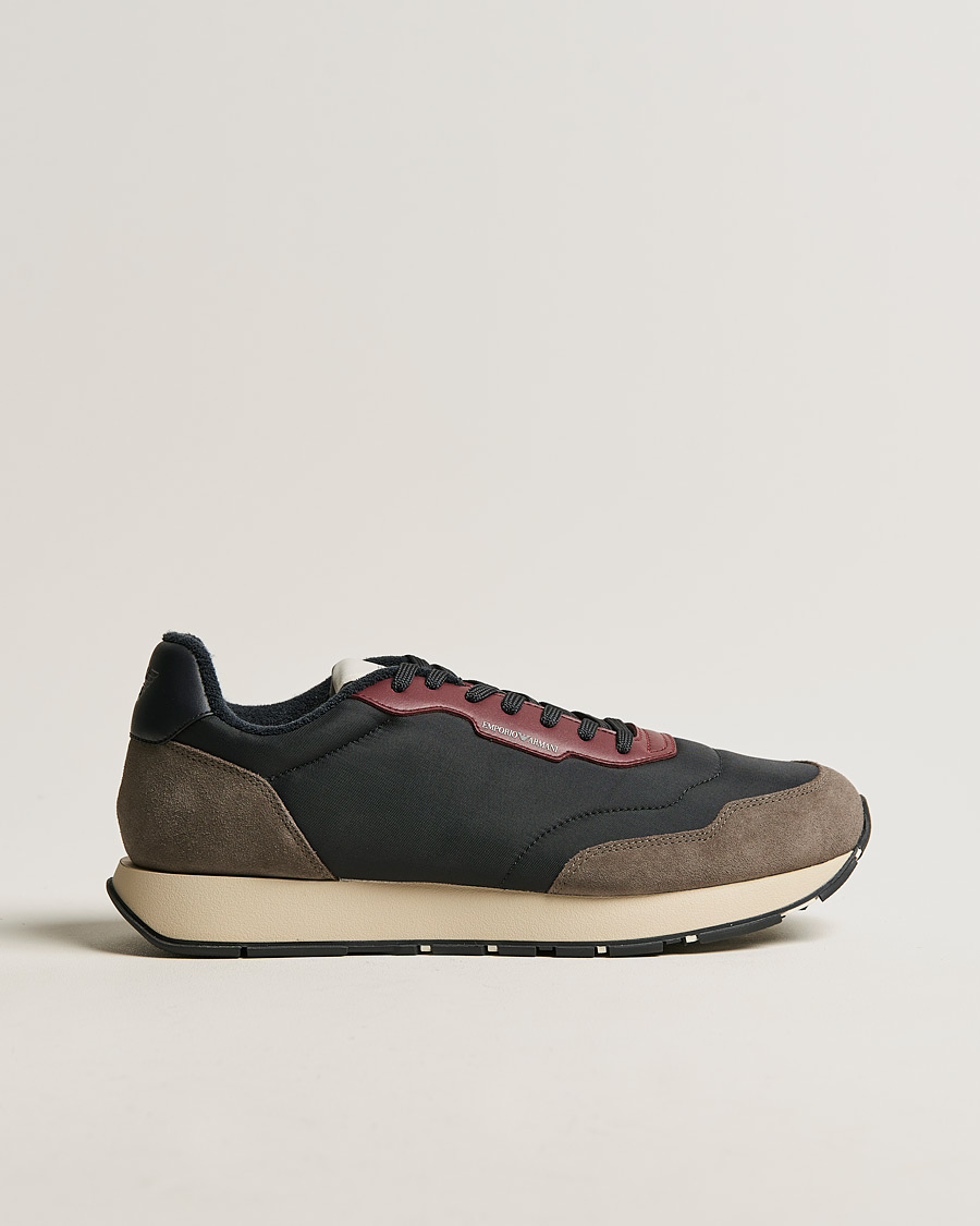 Homme | Emporio Armani Running Sneaker Black | Emporio Armani | Running Sneaker Black