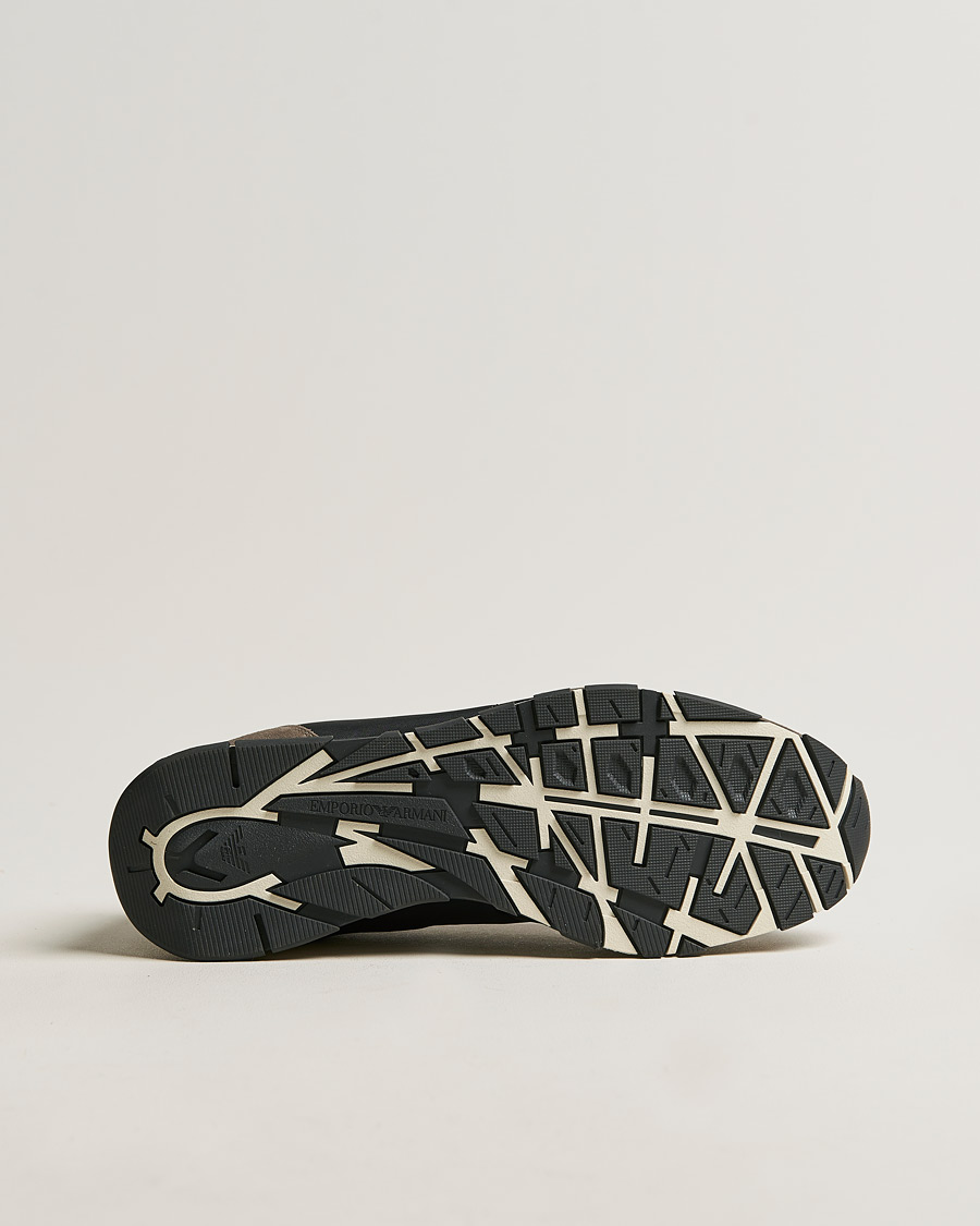 Homme | Emporio Armani Running Sneaker Black | Emporio Armani | Running Sneaker Black