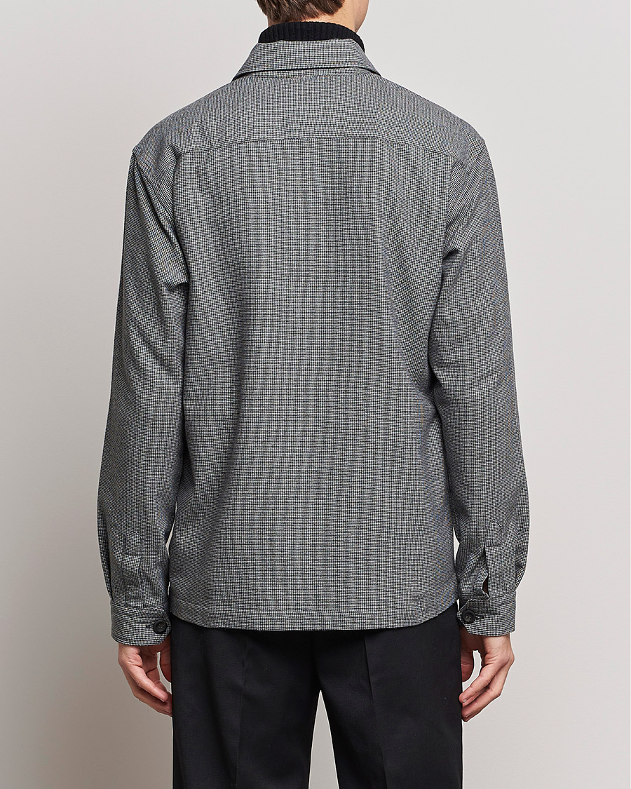 Homme | Chemises | Eton | Wool Cashmere Overshirt Black