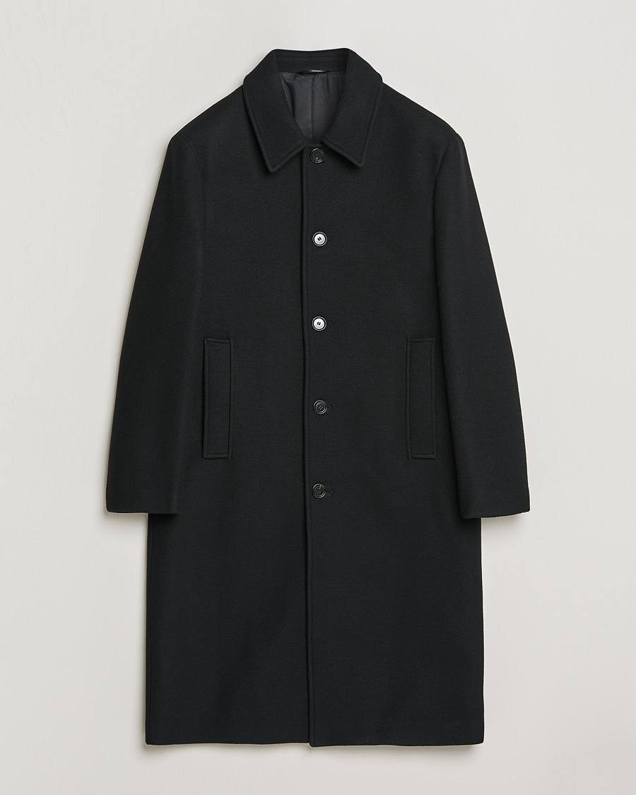 Homme | Manteaux Et Vestes | Filippa K | Berlin Wool Coat Black