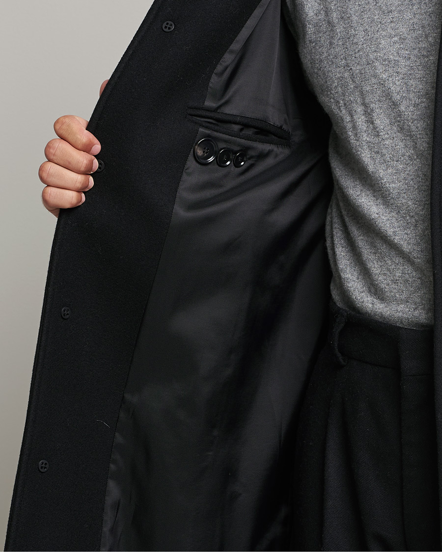 Homme | Manteaux Et Vestes | Filippa K | Berlin Wool Coat Black