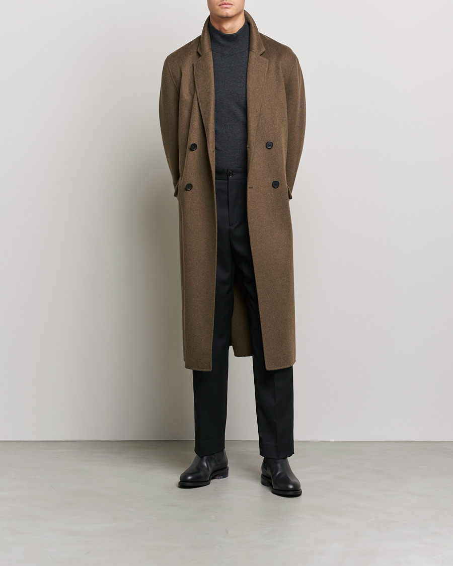 Homme | Manteaux Et Vestes | Filippa K | Athens Wool Cashmere Coat Olive Melange