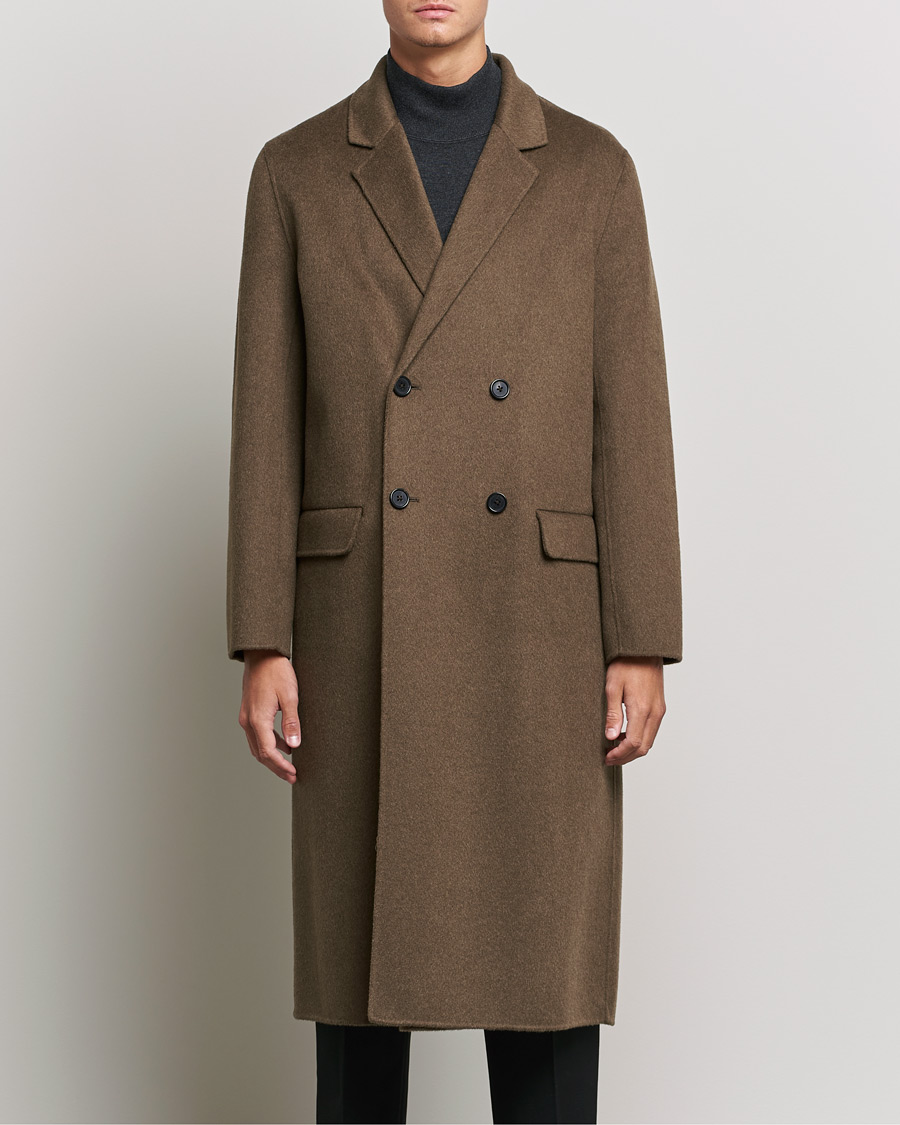 Homme | Manteaux Et Vestes | Filippa K | Athens Wool Cashmere Coat Olive Melange