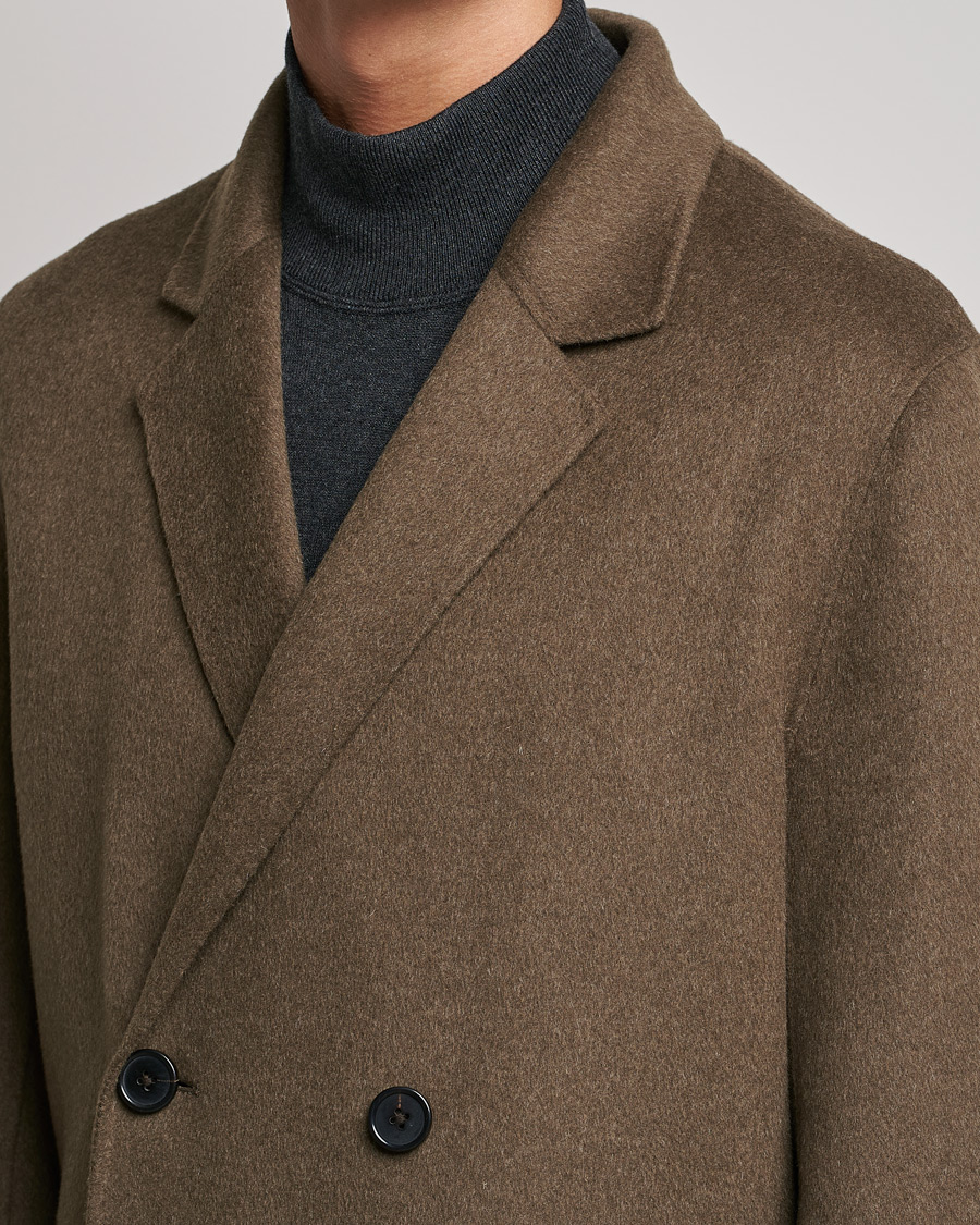 Homme | Manteaux Et Vestes | Filippa K | Athens Wool Cashmere Coat Olive Melange