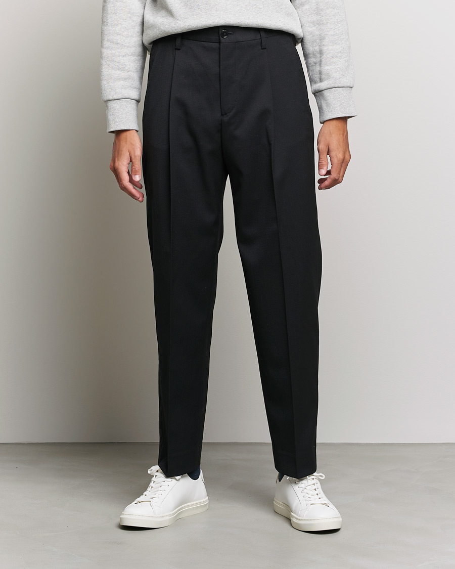 Homme | Pantalons | Filippa K | Samson Wool Trouser Black