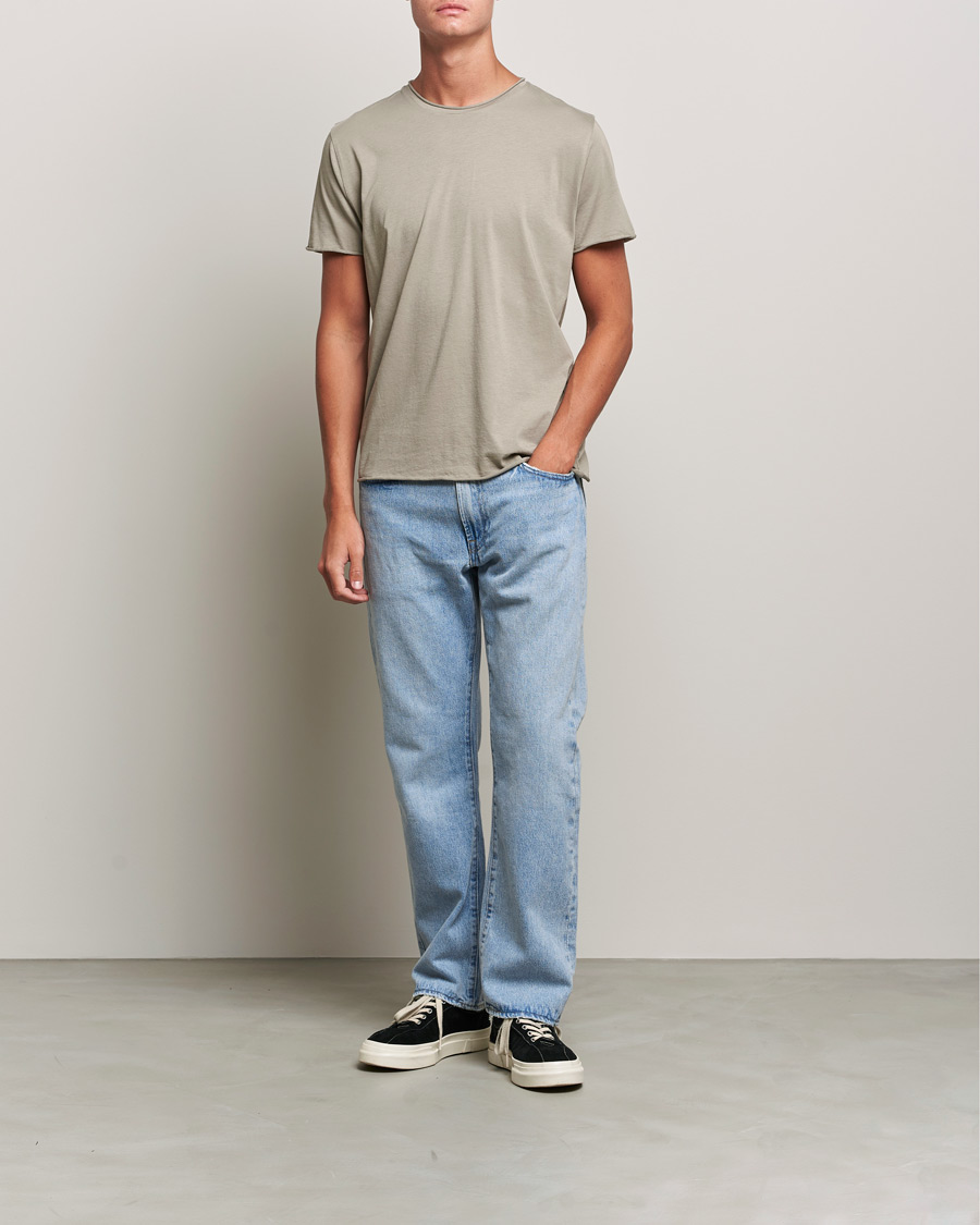 Homme | T-shirts | Filippa K | Roll Neck Tee Oyster Grey