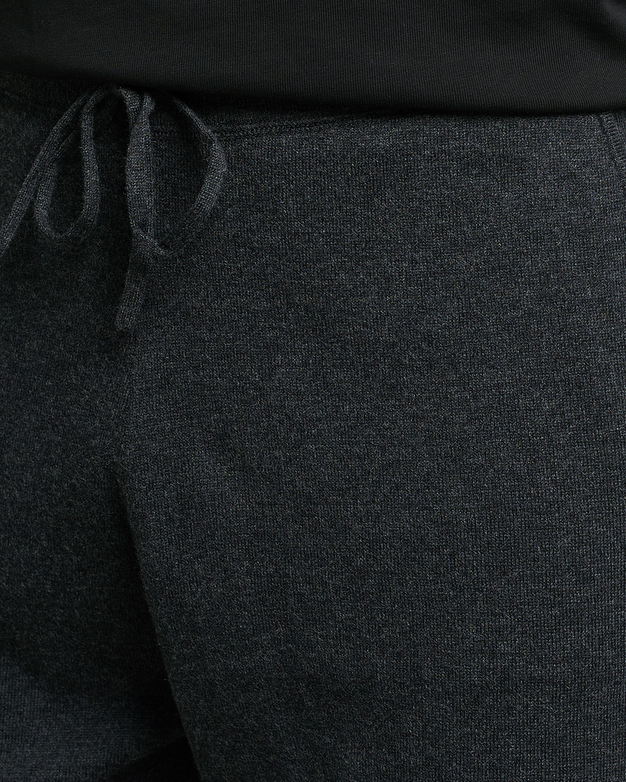 Homme | Pantalons | Filippa K | Hall Cotton Wool Trouser Antracite Melange