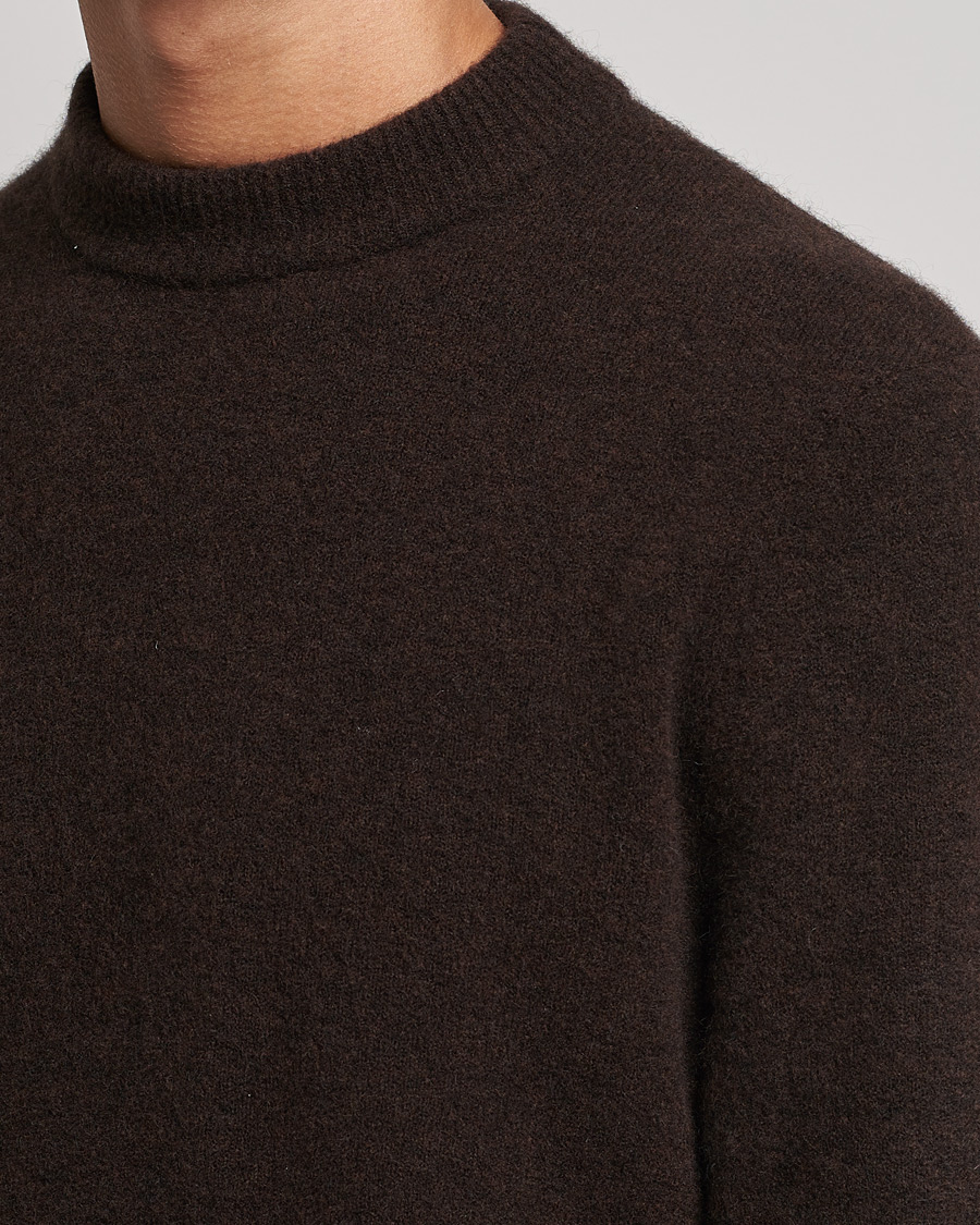 Homme | Pulls Et Tricots | Filippa K | Johannes Yak Sweater Ginger Brown