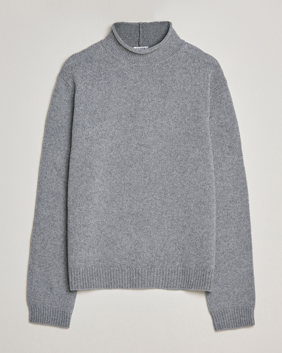 Homme | Pulls Et Tricots | Filippa K | Milo Wool Cashmere Sweater Mid Grey Melange