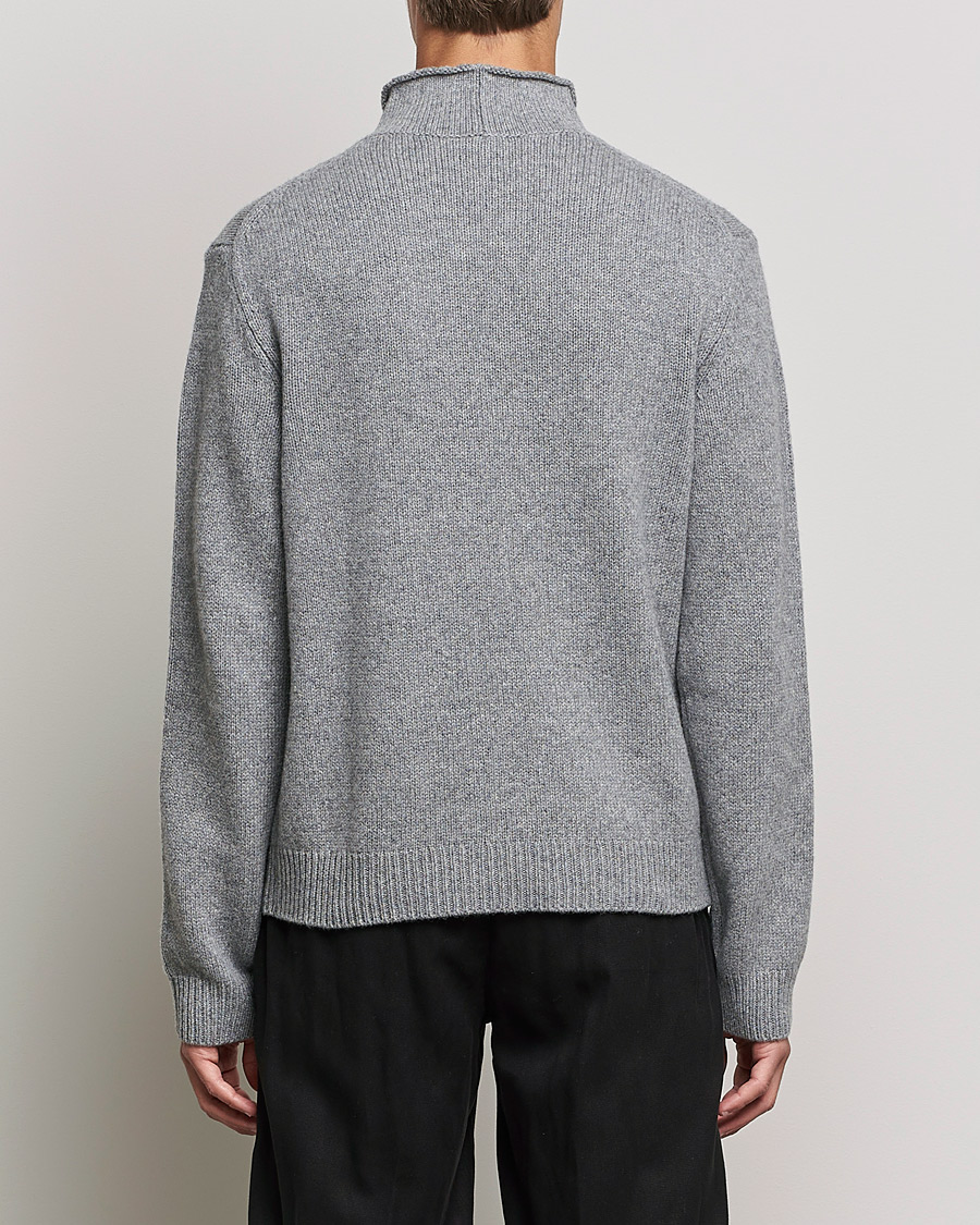 Homme | Pulls Et Tricots | Filippa K | Milo Wool Cashmere Sweater Mid Grey Melange