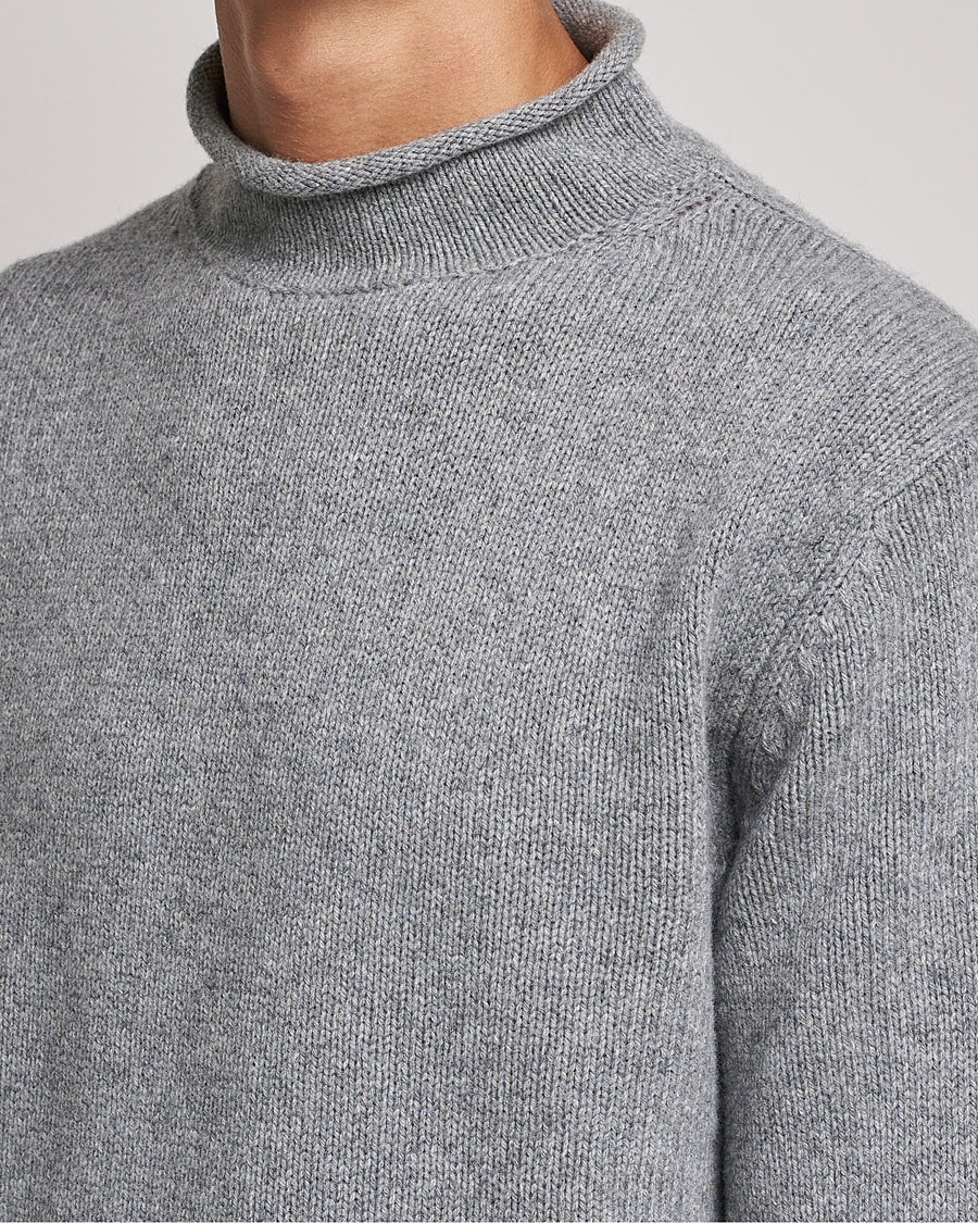 Homme | Pulls Et Tricots | Filippa K | Milo Wool Cashmere Sweater Mid Grey Melange