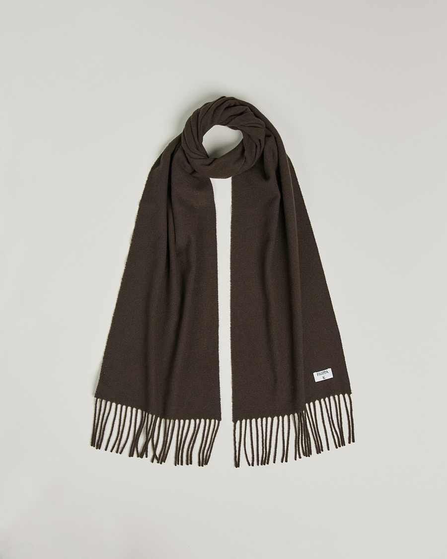 Homme | Filippa K Cashmere Blend Scarf Mole Grey | Filippa K | Cashmere Blend Scarf Mole Grey