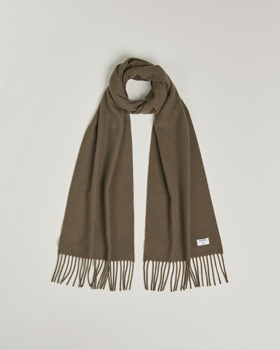 Homme | Filippa K Cashmere Blend Scarf Ginger Brown | Filippa K | Cashmere Blend Scarf Ginger Brown
