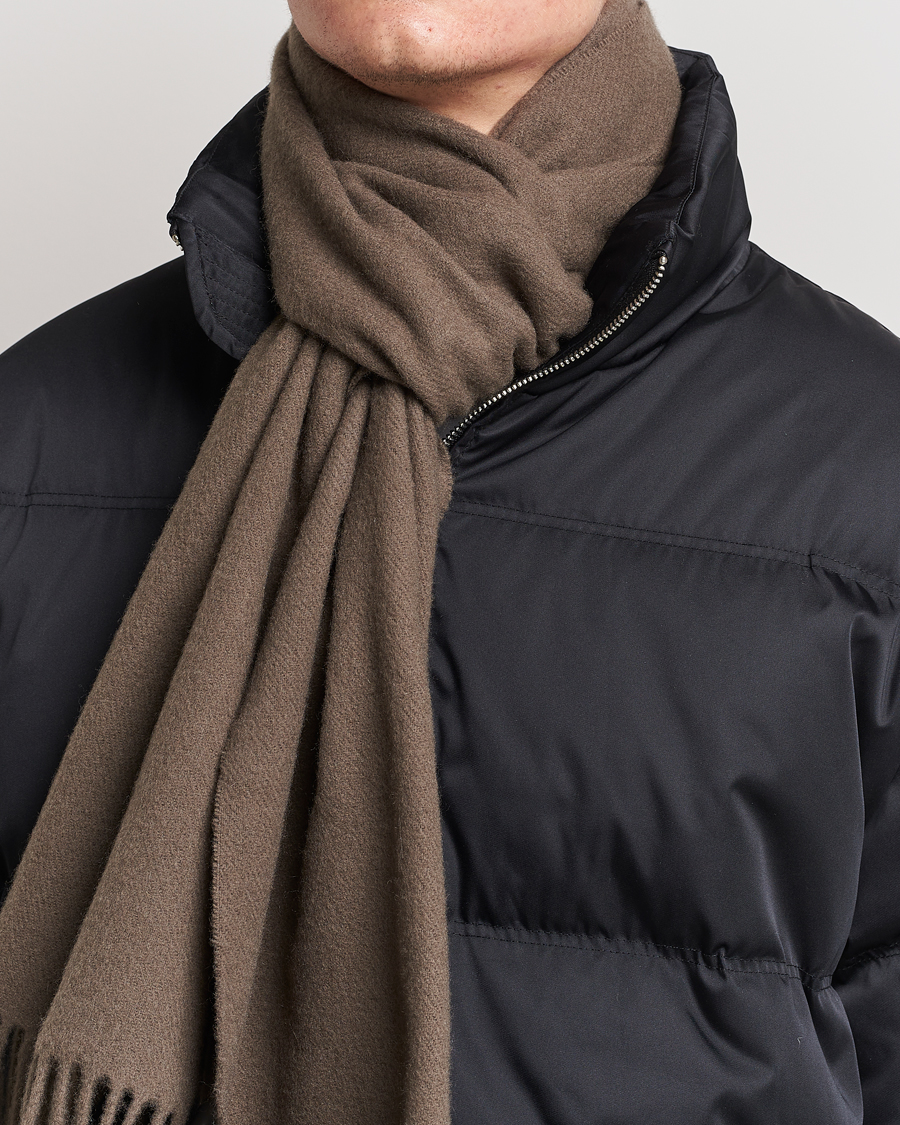 Homme | Filippa K Cashmere Blend Scarf Ginger Brown | Filippa K | Cashmere Blend Scarf Ginger Brown