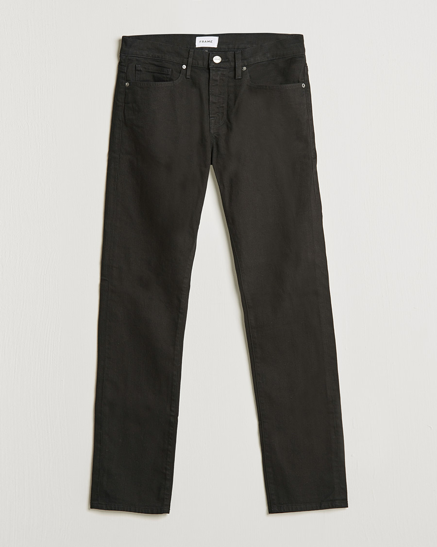 Homme | Jeans | FRAME | L´Homme Slim Stretch Jeans Noir