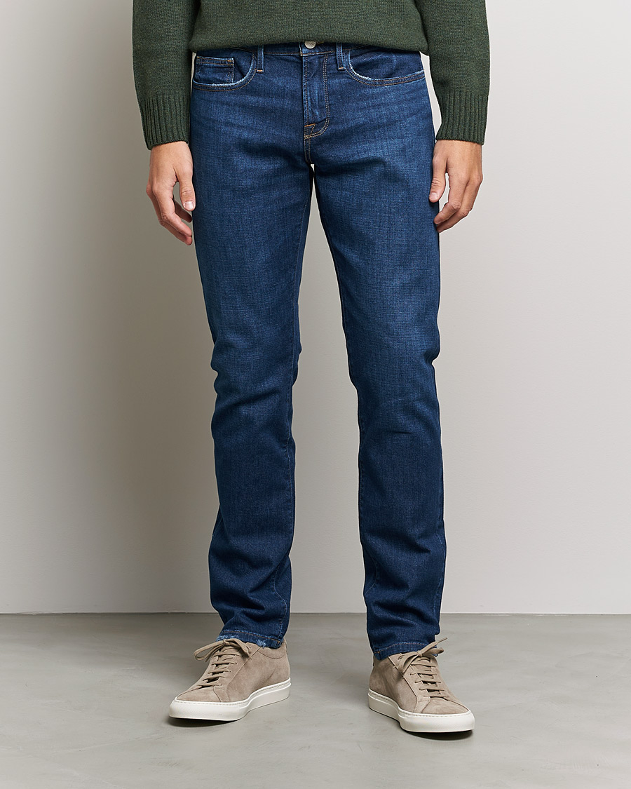 FRAME L´Homme Slim Stretch Degradable Jeans Indigo Land Acheter FRAME