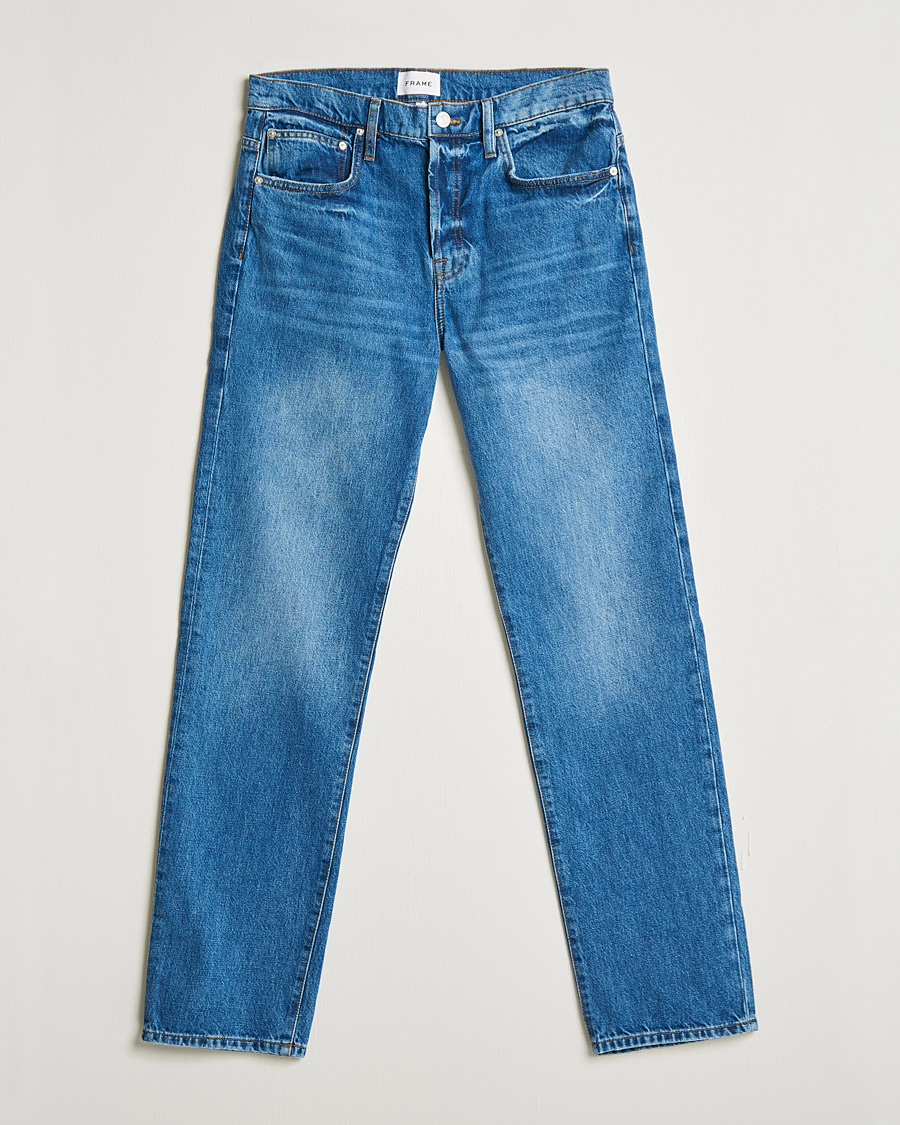 Homme | Jeans | FRAME | Stacked Straight Jeans Indigo Snow