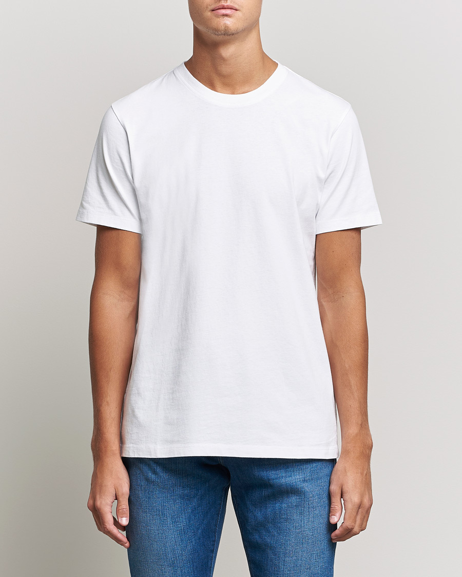 Homme | T-shirts À Manches Courtes | FRAME | Logo T-Shirt Blanc