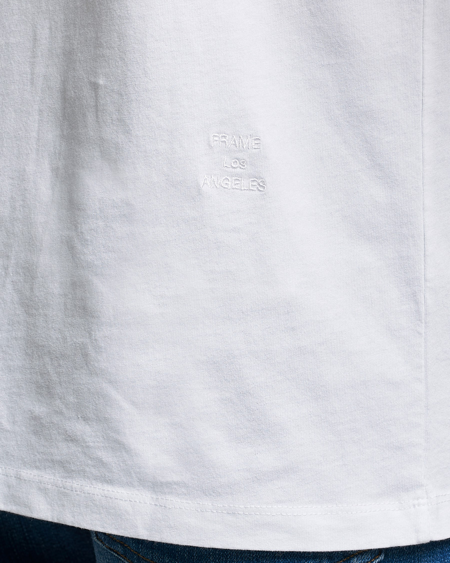 Homme | T-shirts | FRAME | Logo T-Shirt Blanc