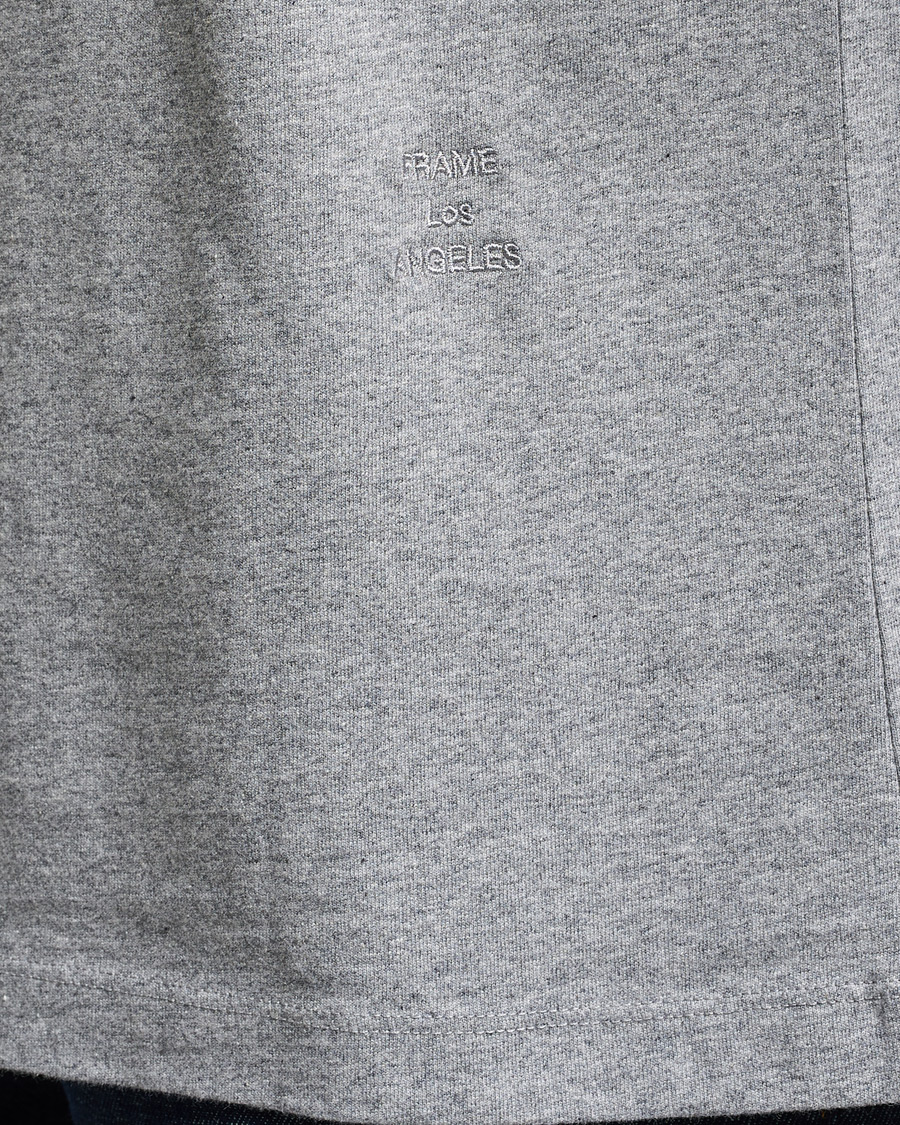 Homme | T-shirts | FRAME | Logo T-Shirt Grey