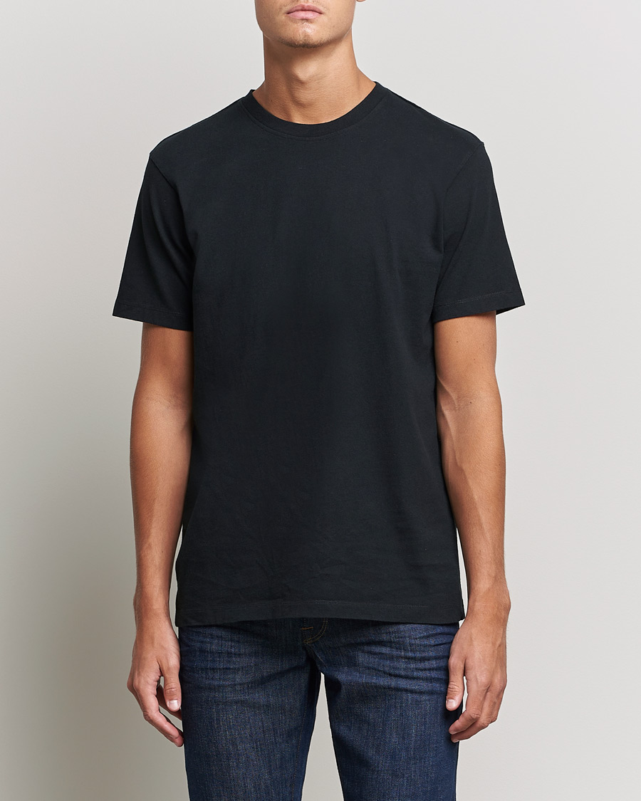 Homme | T-shirts À Manches Courtes | FRAME | Logo T-Shirt Noir