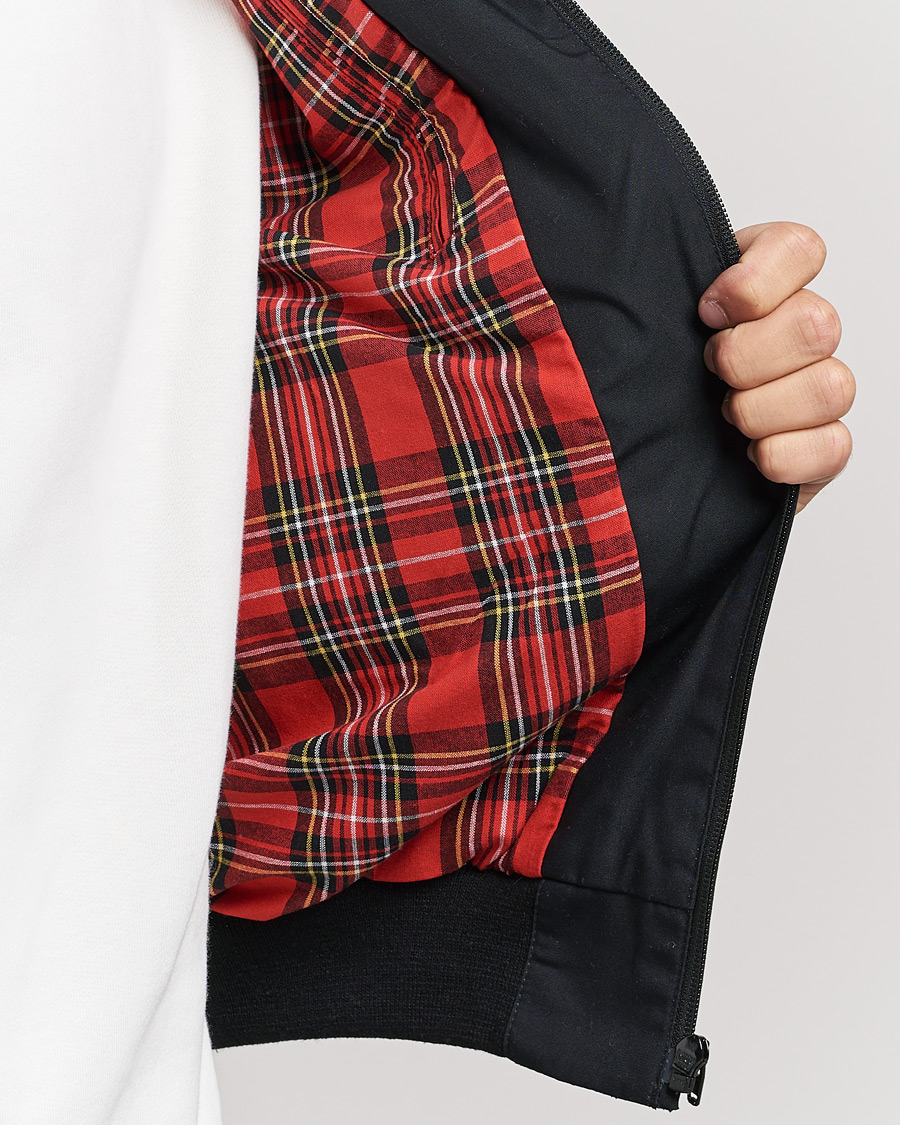 Homme | Manteaux Et Vestes | Fred Perry | Harrington Made In England Jacket  Black