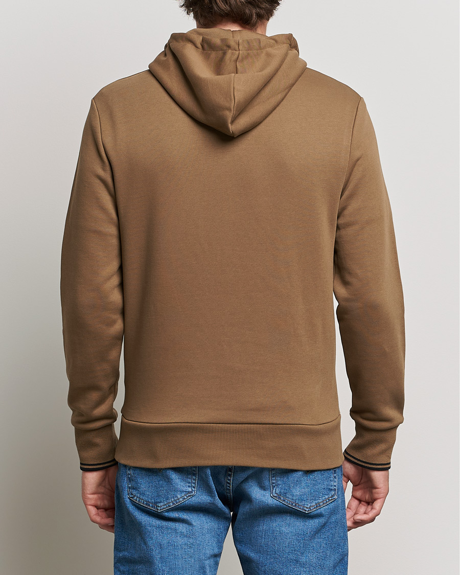 Homme | Pulls Et Tricots | Fred Perry | Twin Tipped Hooded Sweatshirt Shadded Stone