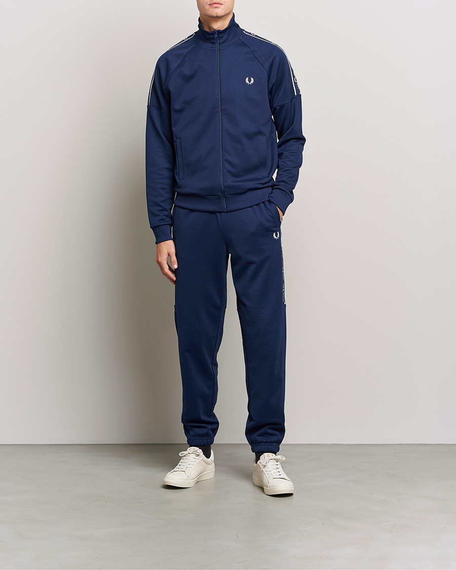 Homme | Pantalons | Fred Perry | Tapped Pannel Track Pant Blue